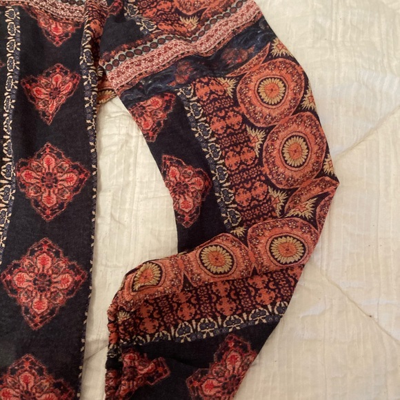 LUCKY Brand Peasant Blouse Size S - Picture 2 of 8